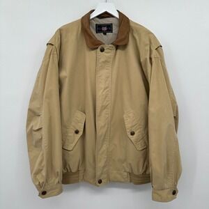 Vintage‎ Gant USA University Jacket Coat Mens Size XL Barn Chore Grunge FLAWS